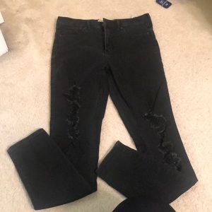 abercombie and fitch high rise super skinny jeans